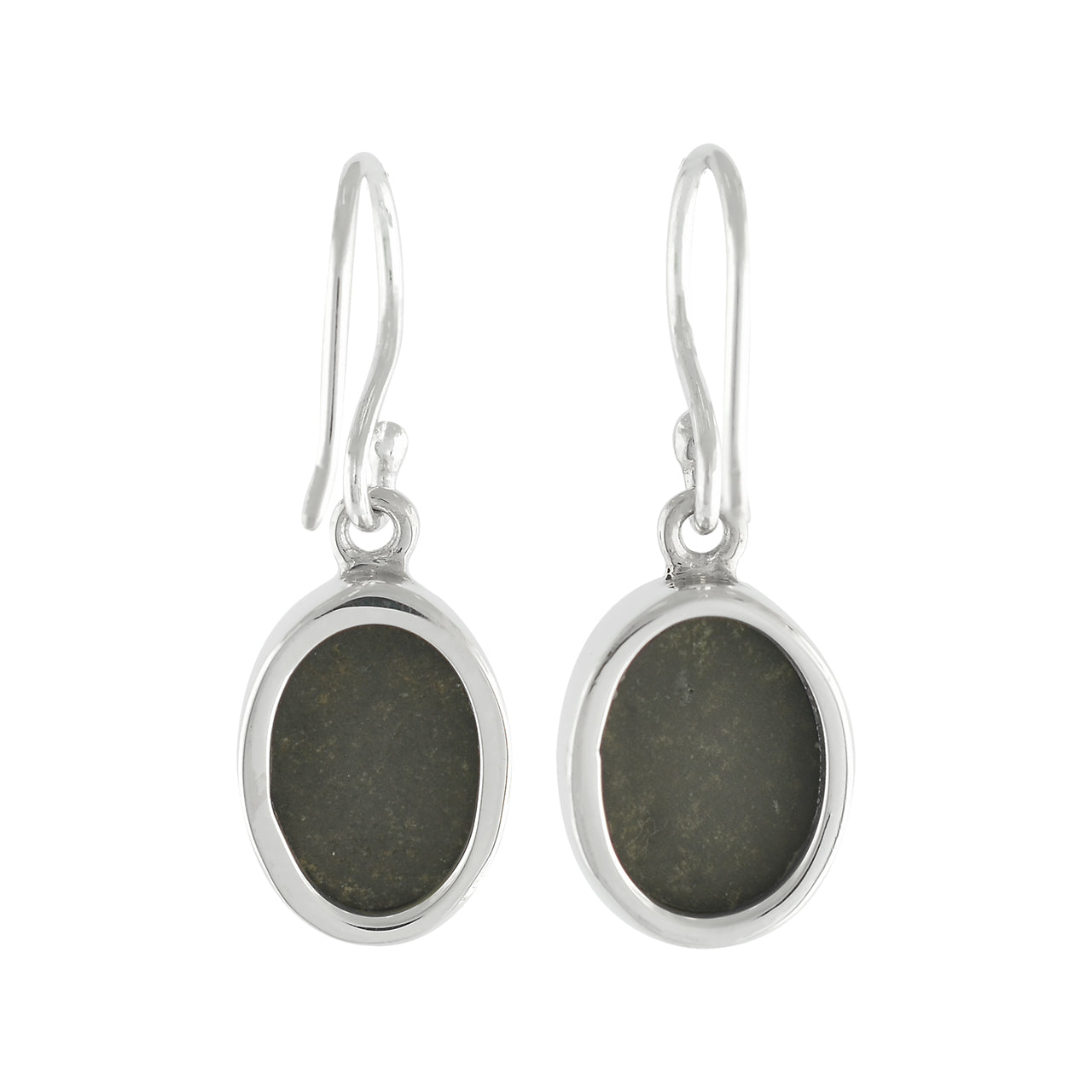 Ammolite Oval earring