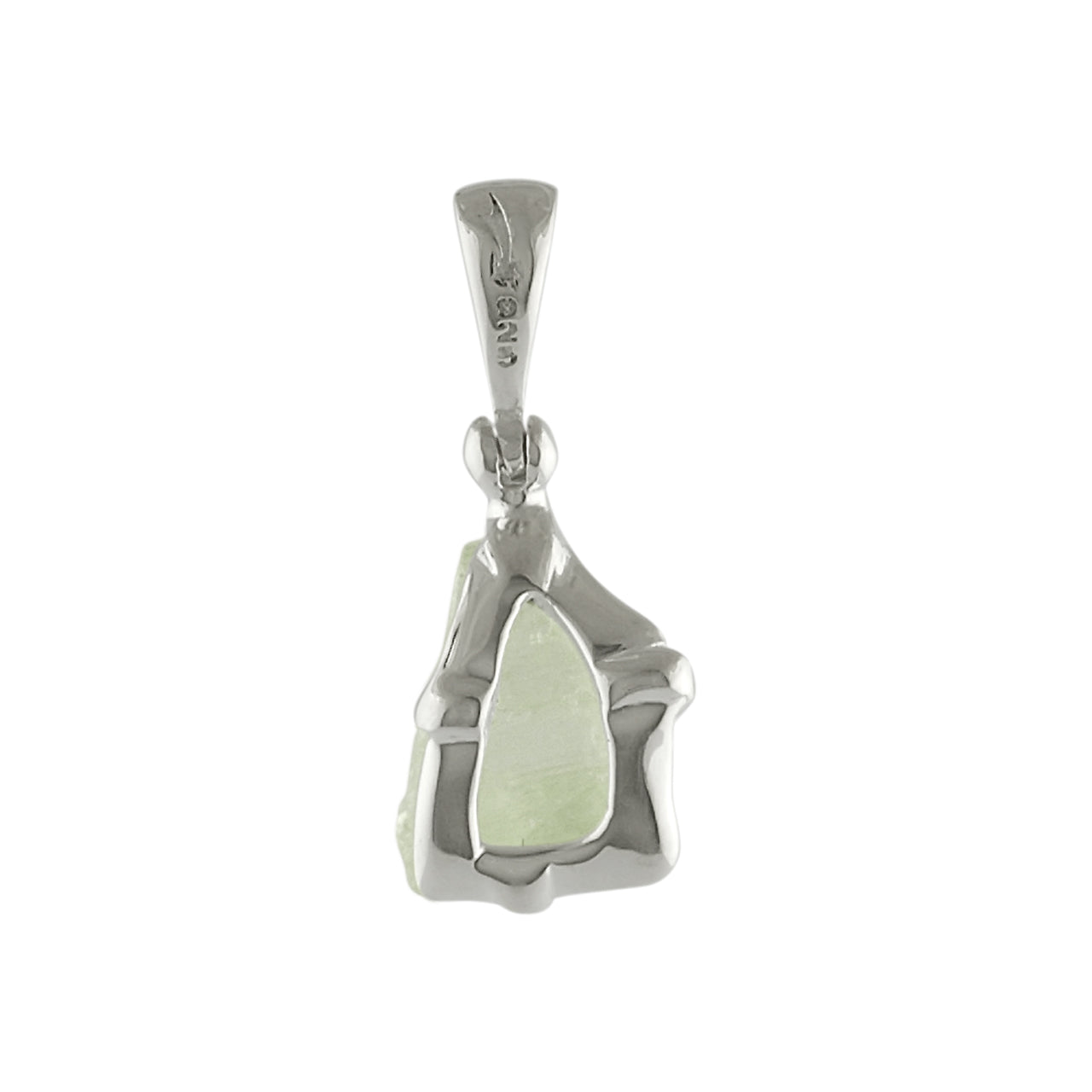 Starborn Hiddenite Crystal Pendant in Sterling Silver
