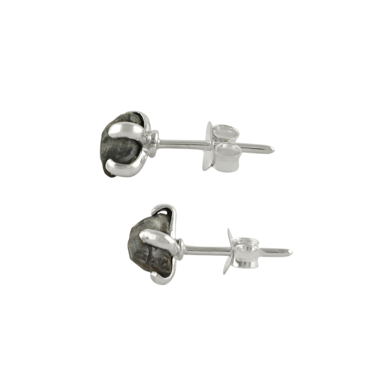 Starborn Campo del Cielo Meteorit-Ohrstecker aus Sterlingsilber