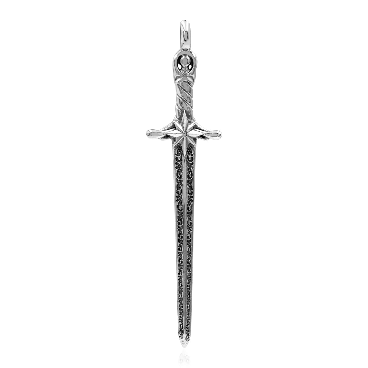 Starborn Kleiner Schwertanhänger aus Sterlingsilber