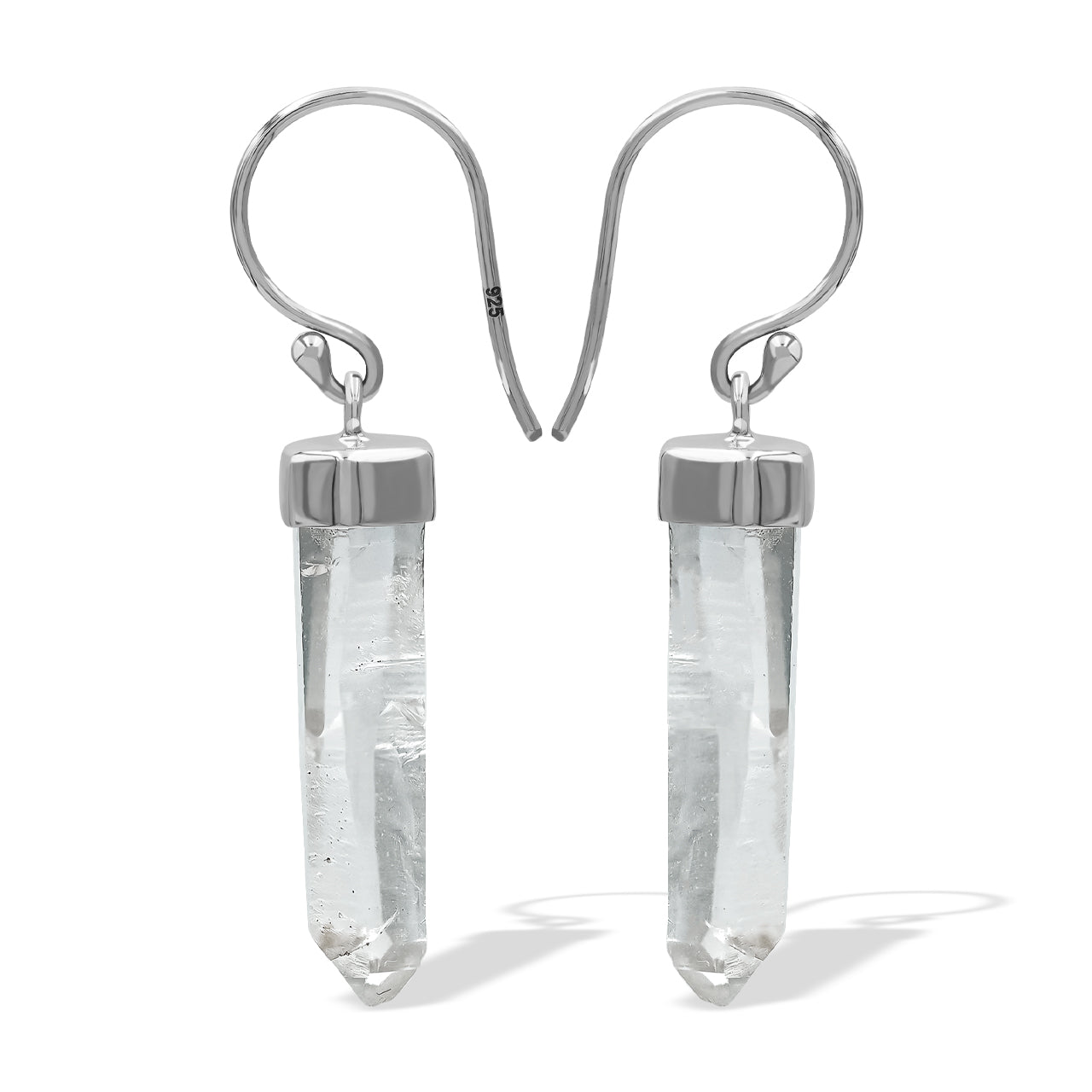 Classy Angel Aura Quartz Crystal Earring
