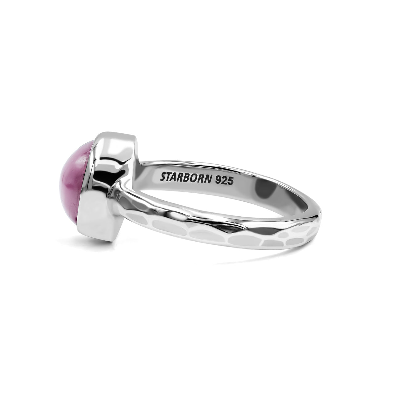 Starborn Star Ruby Ring in Sterling Silver