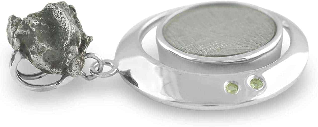 Starborn-Creations-Sterling-Silver-Moldavite-Muonionalusta-and-Campo-del-Cielo-Meteorite-Pendant-B00CJJ90VU-3