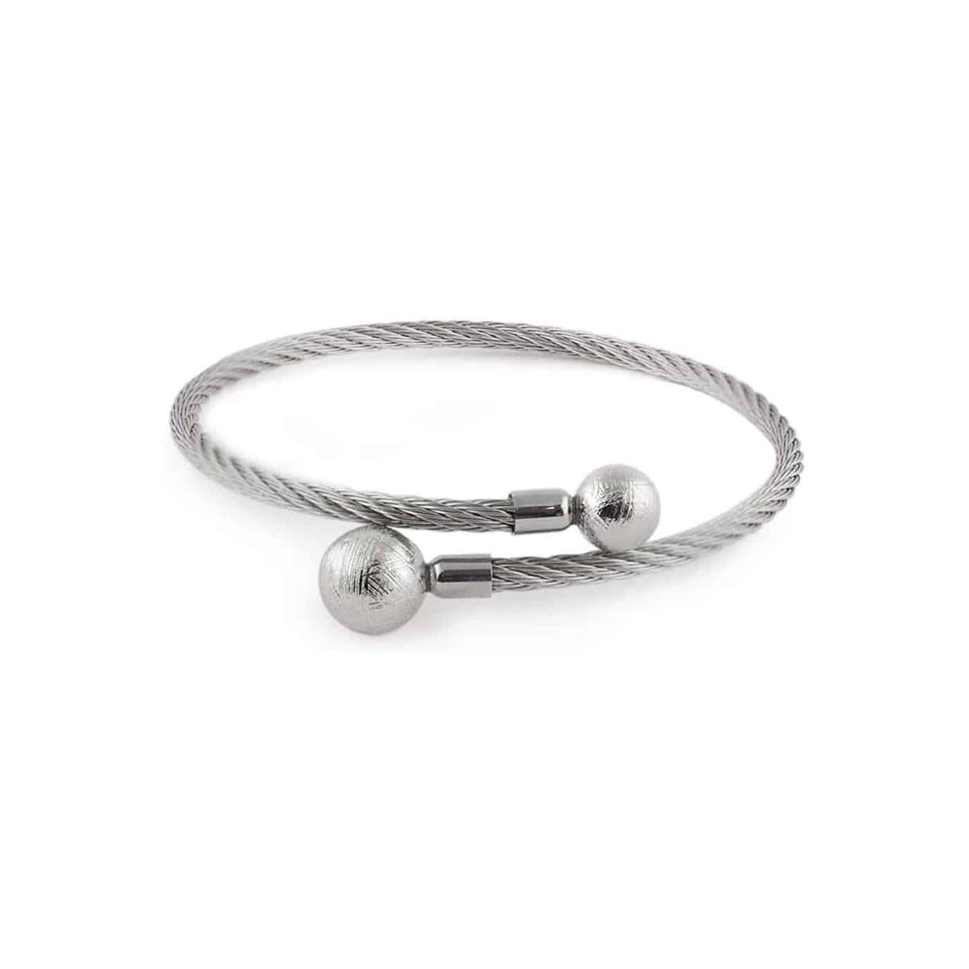 Starborn-Genuine-Muonionalusta-Meteorite-and-Stainless-Steel-Bracelet-B07GL6VVMB