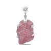 Starborn Natural 20-30 cts Rhodonite Pendant in Sterling Silver