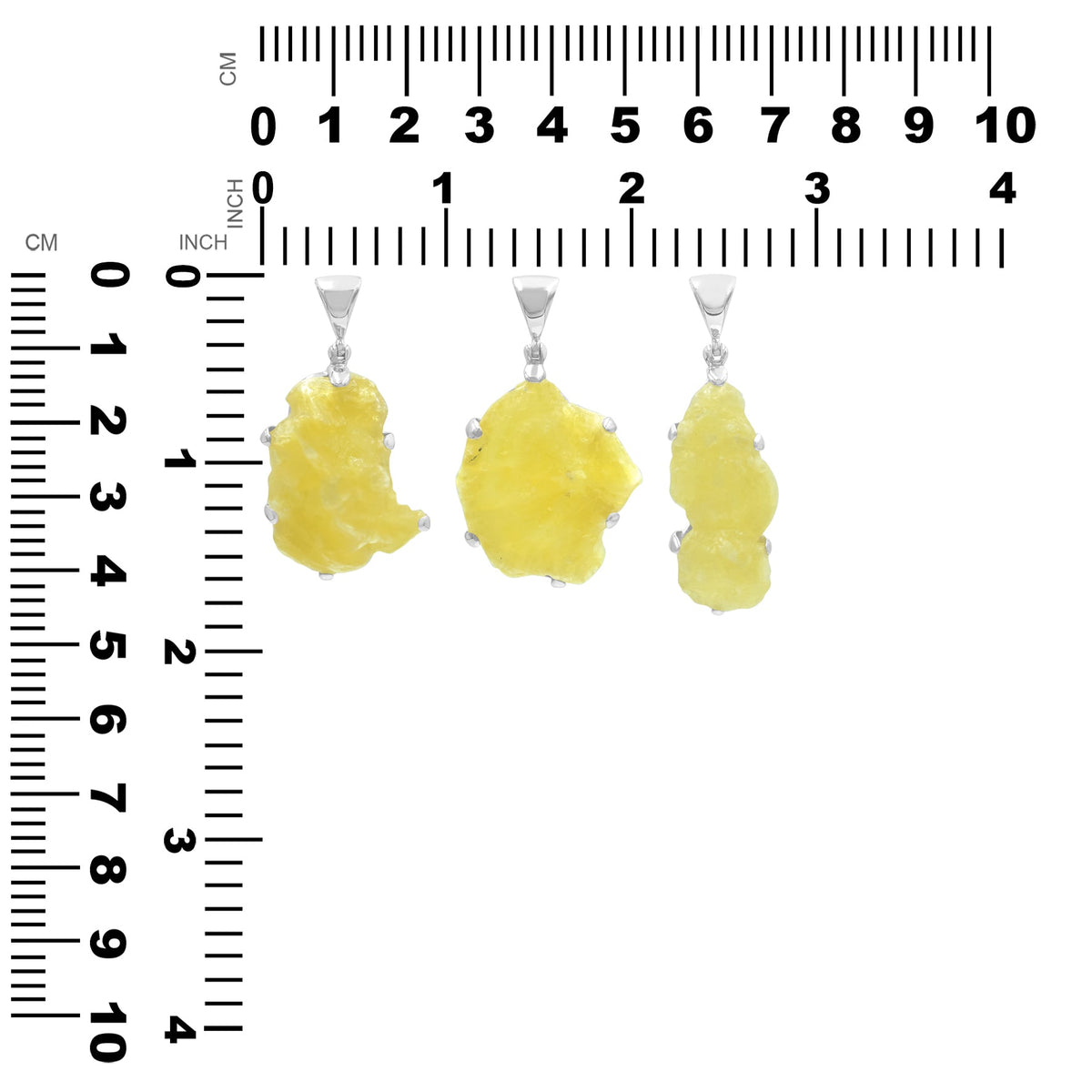 Starborn Brucite Pendant in Sterling Silver
