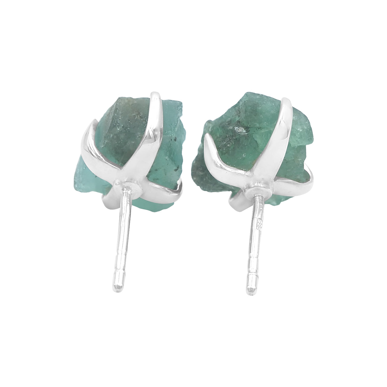 Emerald Crystal Post Style Earrings