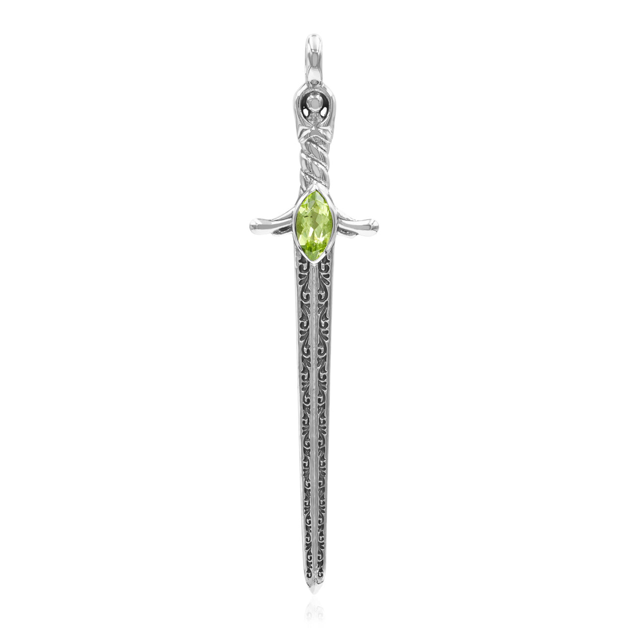 Starborn Kleiner Schwertanhänger aus Sterlingsilber