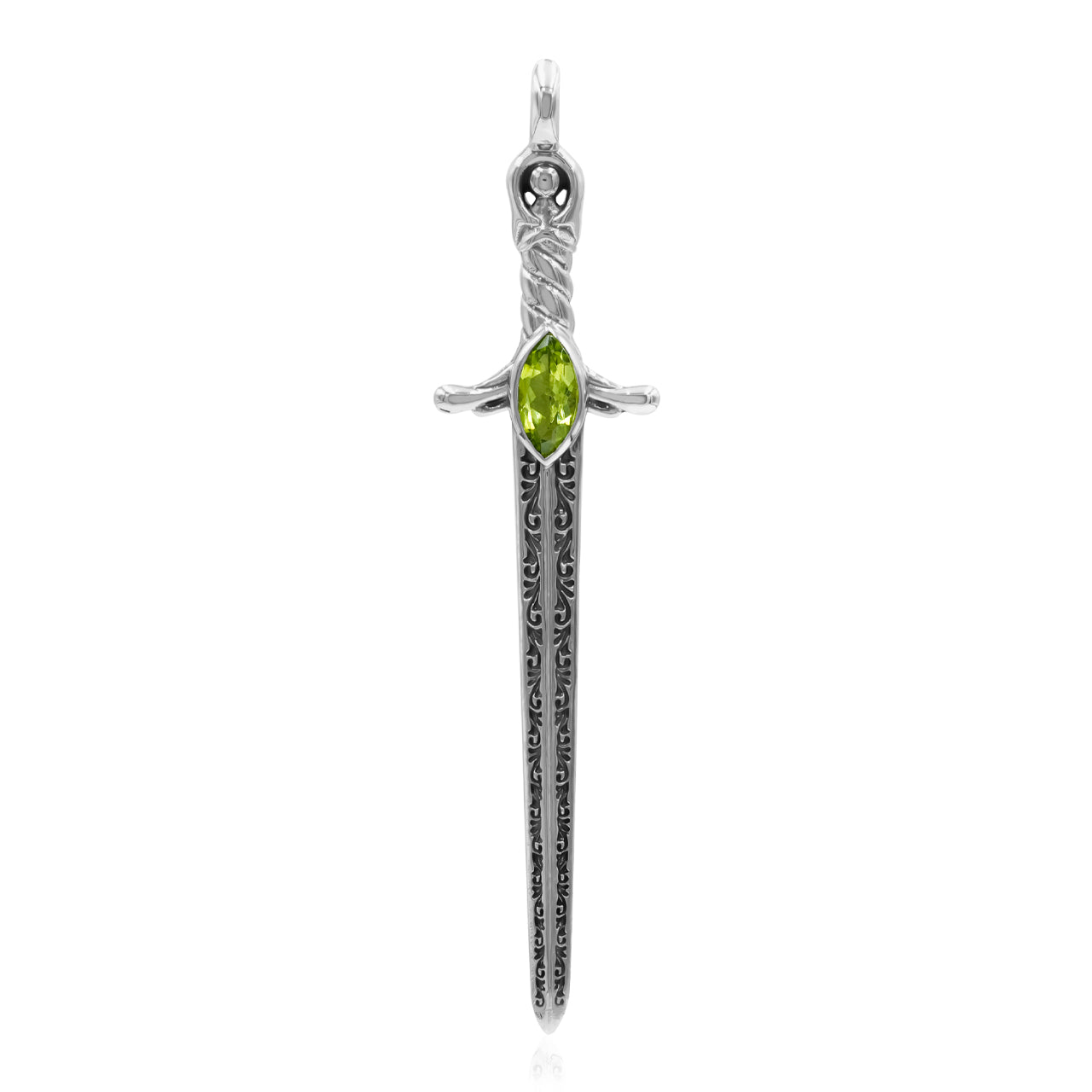 Starborn Kleiner Schwertanhänger aus Sterlingsilber