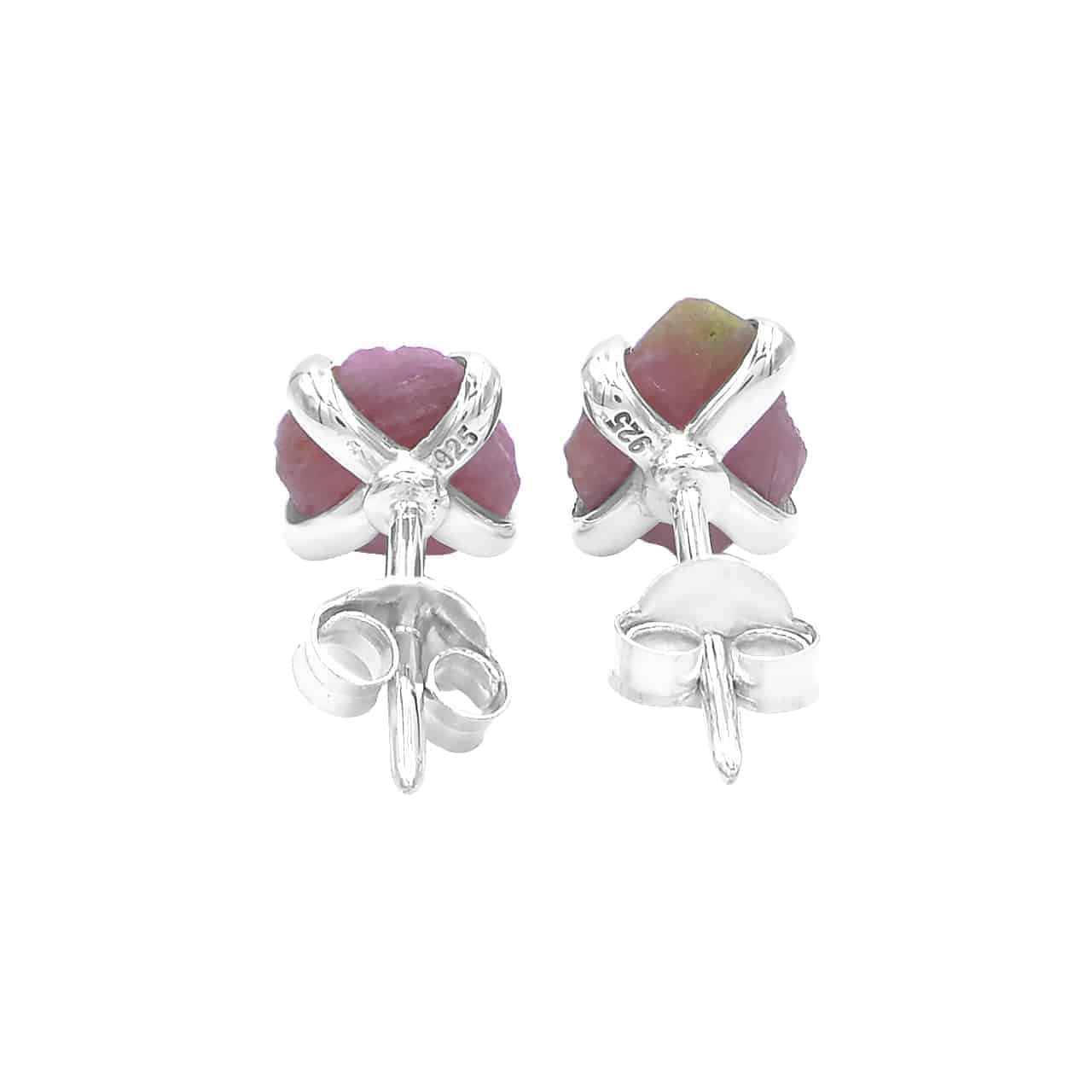 Record Keeper Ruby Post Earrings