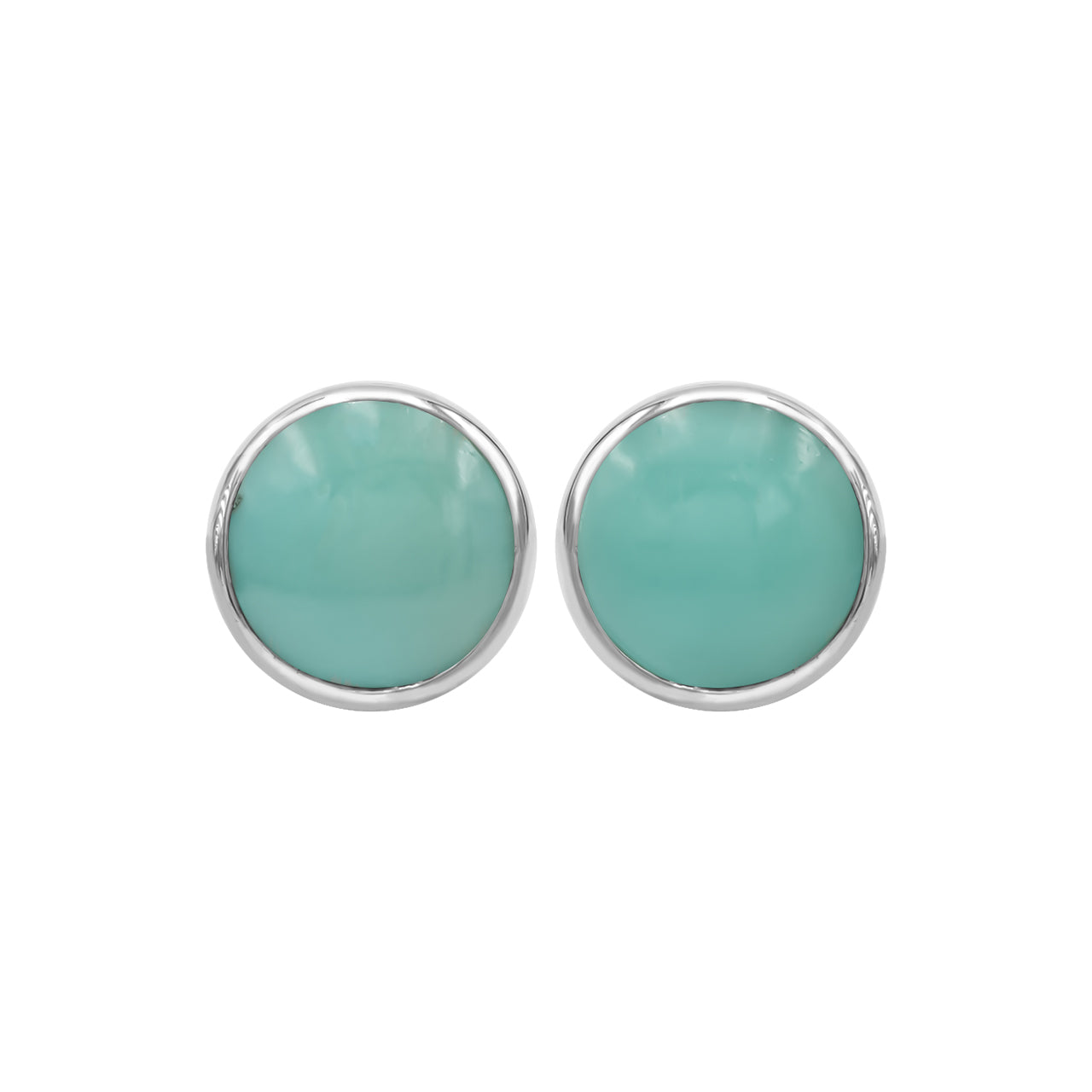Starborn Campitos Turquoise Post Earrings in Sterling Silver