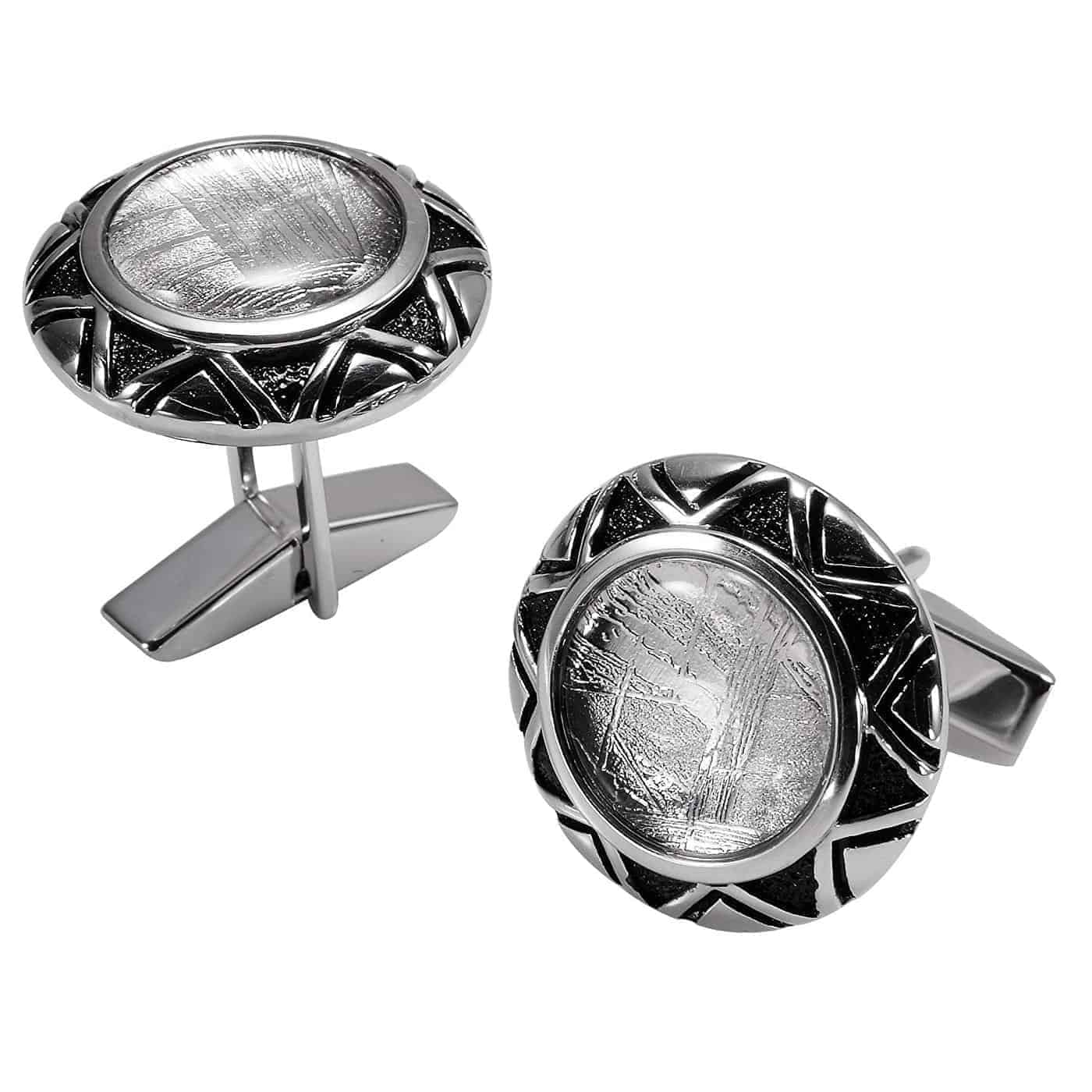 Starborn-Creations-Sterling-Silver-Round-Muonionalusta-Meteorite-Cuff-Links-B00QFWOD4G