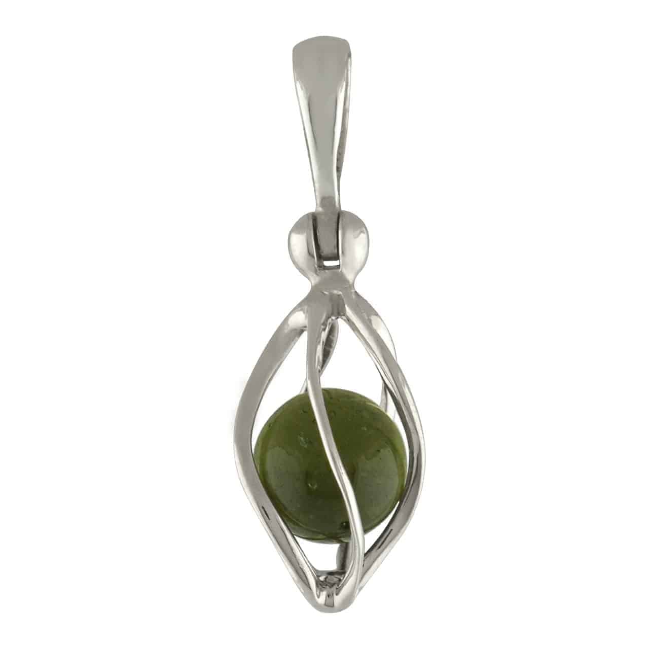 Starborn-Moldavite-Sphere-Sterling-Silver-Cage-Pendant-B07T9PDZ64