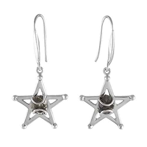 Starborn-Sterling-Silver-Campo-del-Cielo-Meteorite-Star-Earrings-B00CJJ8RGE