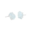 Starborn Creations Rough Moonstone Gemstone Post style earring