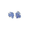 Starborn Rough Tanzanite Gemstone Post Style Earrings