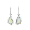 Starborn Natural Ethiopian Opal Earrings in Sterling Silver