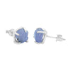 Starborn Rough Tanzanite Gemstone Post Style Earrings