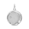 Starborn Campo del Cielo Meteorite Moon Phase Sterling Silver Pendant