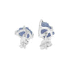 Starborn Rough Tanzanite Gemstone Post Style Earrings