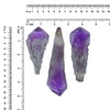 Starborn Seltener Zauberstab aus natürlichem Kristall – unbehandelter und ungeschliffener echter Kristall (Amethyst XLarge) 