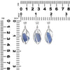 Starborn Genuine Tanzanite Rough Gemstone Sterling Silver Cage Style Pendant