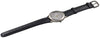 Starborn Creations Genuine Gibeon Meteorite Large 30 mm Face Watch with Black Leather Band