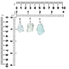 Starborn Rough Aquamarine Gemstone Pendant in Sterling Silver - medium