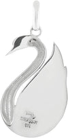 Starborn Mother of Pearl Swan Pendant in Sterling Silver