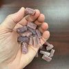 Natürlicher Rubellit-Turmalin-Kristall, 10–15 ct, ein Stück 