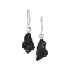 Starborn Creations Sterling Silver Sikhote Alin Meteorite Nugget Earrings