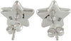 Starborn Ammolite Star Sterling Silver Stud Earrings