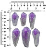 Starborn Natural Amethyst Scepter Healing Crystal - Small