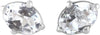 Starborn Danburit Crystal Stud Earrings Sterling Silver