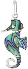 Starborn Abalone Seahorse 925 Sterling Silver
