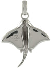 Starborn Abalone Manta Ray Pendant in Sterling Silver