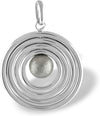 Starborn Muonionalusta Meteorite Orbit Sterling Silver Pendant