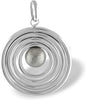 Starborn Muonionalusta Meteorite Orbit Sterling Silver Pendant