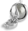 Starborn Sterling Silver Muonionalusta Meteorite Ball Pendant