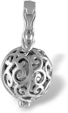 Starborn Sterling Silver Muonionalusta Meteorite Ball Pendant