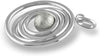 Starborn Muonionalusta Meteorite Orbit Sterling Silver Pendant