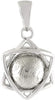 Starborn Muonionalusta Meteorite Sphere Sterling Silver Star Pendant