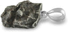 Starborn Meteorite Nugget Campo del Cielo 925 Sterling Silver Pendant