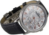 Starborn Creations Genuine Muonionalusta Automatic Self Winding Meteorite Watch with Black Leather Band