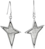 Starborn Creations Sterling Silver Muonionalusta Meteorite Star Earrings