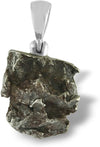 Starborn Meteorite Nugget Campo del Cielo 925 Sterling Silver Pendant