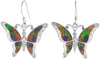 Starborn Canadian Ammolite Butterfly 925 Sterling Silber Ohrringe Produktname