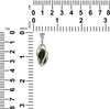 Starborn Genuine Moldavite in Sterling Silver Cage Pendant - 5 Wire Style