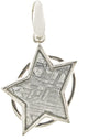 Starborn Meteorite Star Muonionalusta Pendant 925 Silver