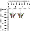 Starborn Canadian Ammolite Butterfly 925 Sterling Silber Ohrringe Produktname